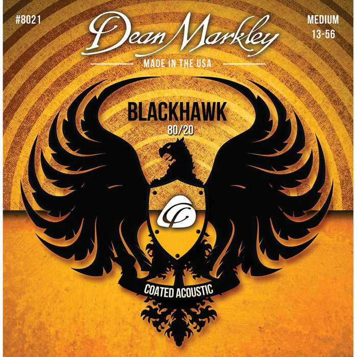 Dean Markley Blackhawk Acoustic 80/20 Medium 13-56 - DD Music Geek