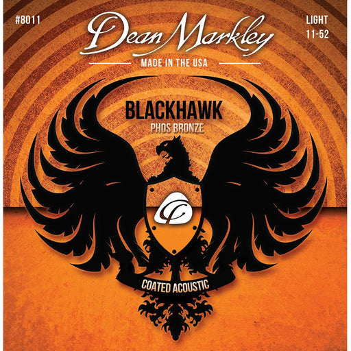 Dean Markley Blackhawk Coated Pure Bronze Light 11-52 - DD Music Geek