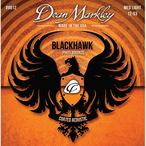 Dean Markley Blackhawk Coated Pure Bronze Light 12-53 - DD Music Geek