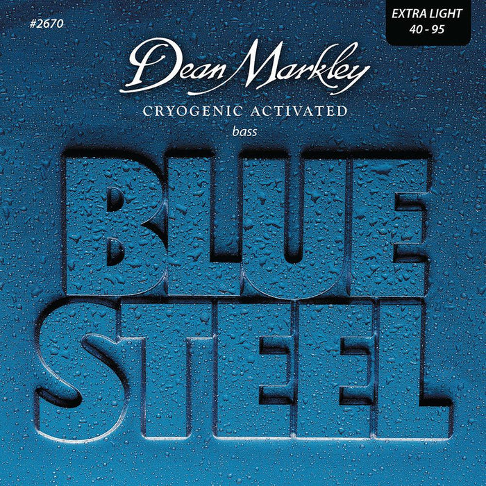Dean Markley Blue Steel Bass Guitar Strings Extra Light 4 String 40-95 - DD Music Geek