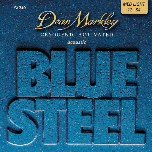 Dean Markley Blue Steel Cryogenic Medium Light 12-54 - DD Music Geek