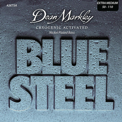 Dean Markley Blue Steel NPS Bass Guitar Strings Extra Medium 4 String 50-110 - DD Music Geek
