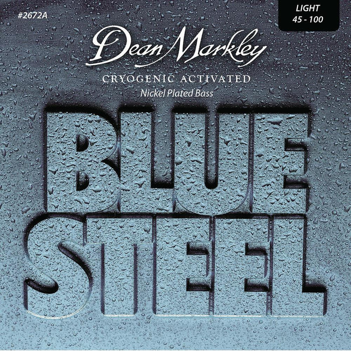 Dean Markley Blue Steel NPS Bass Guitar Strings Light 4 String 45-100 - DD Music Geek