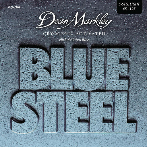 Dean Markley Blue Steel NPS Bass Guitar Strings Light 5 String 45-125 - DD Music Geek