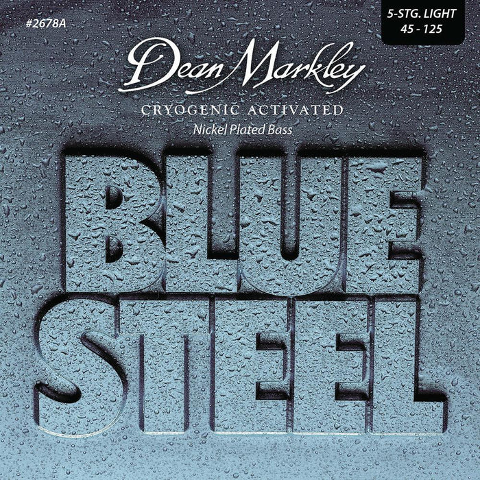 Dean Markley Blue Steel NPS Bass Guitar Strings Light 5 String 45-125 - DD Music Geek