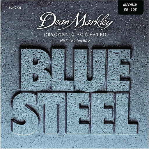 Dean Markley Blue Steel NPS Bass Guitar Strings Medium 4 String 50-105 - DD Music Geek