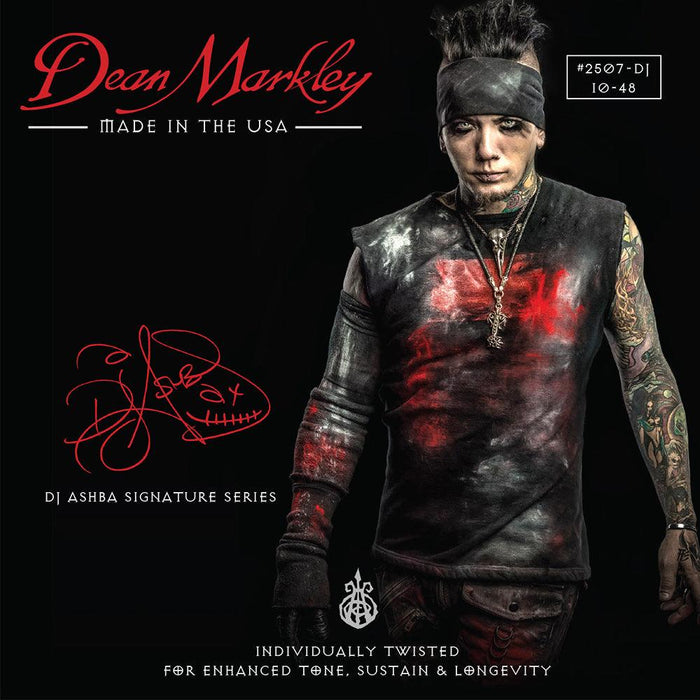 Dean Markley DJ Ashba Signature Strings ~ Light - DD Music Geek