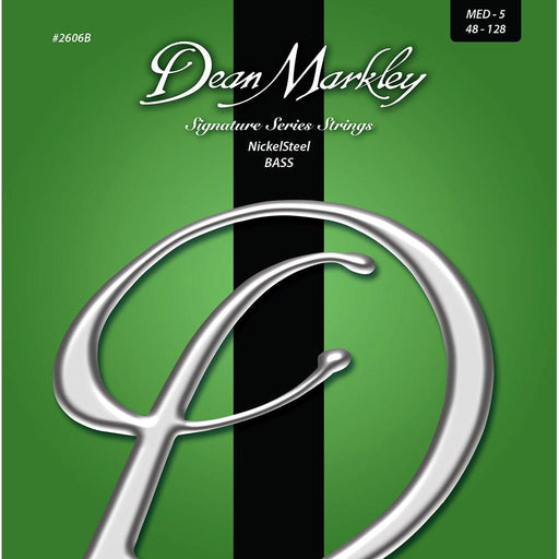 Dean Markley NickelSteel Signature Bass Strings Medium 5 String 48-128 - DD Music Geek