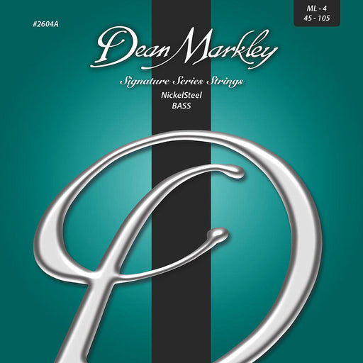 Dean Markley NickelSteel Signature Bass Strings Medium Light 4 String 45-105 - DD Music Geek