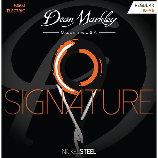 Dean Markley Regular 10-46 NickelSteel Electric Signature Series String Set - DD Music Geek