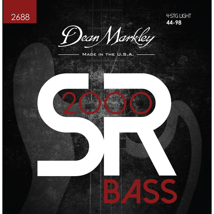 Dean Markley SR2000 High Performance Bass Guitar Strings Light 4 String 44-98 - DD Music Geek