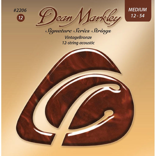 Dean Markley Vintage Bronze Medium 12 String 12-54 Acoustic Strings Set - DD Music Geek