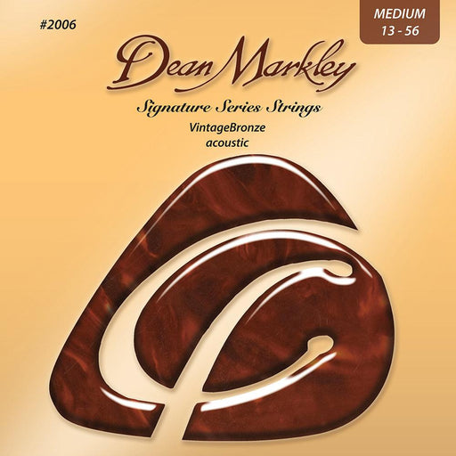 Dean Markley Vintage Bronze Medium 13-56 Acoustic Strings Set - DD Music Geek