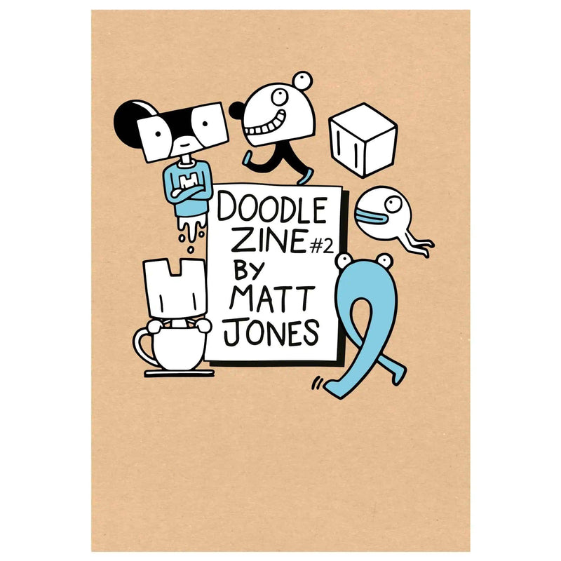 Doodle Zine – Issue 2 – Colouring book - DD Music Geek