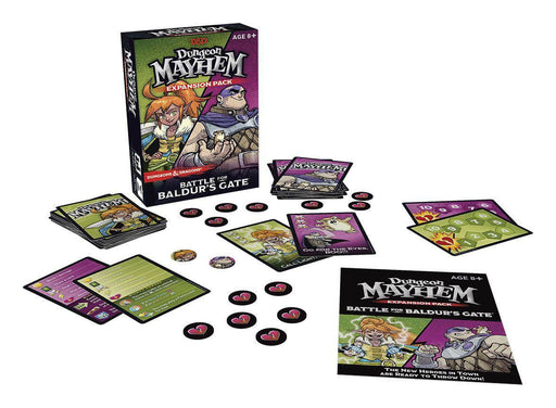 Dungeons & Dragons Card Game Expansion Dungeon Mayhem: Battle for Baldur's Gate - DD Music Geek