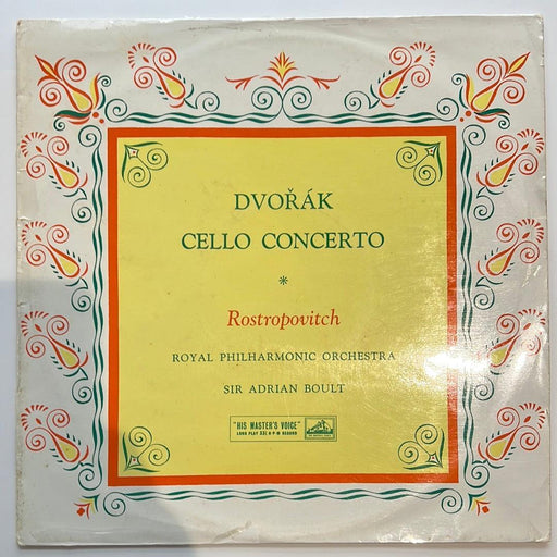 Dvorak: Cello Concerto EX/EX - DD Music Geek