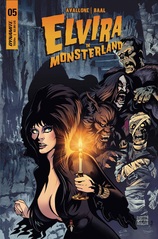 ELVIRA IN MONSTERLAND #5 CVR A ACOSTA - DD Music Geek