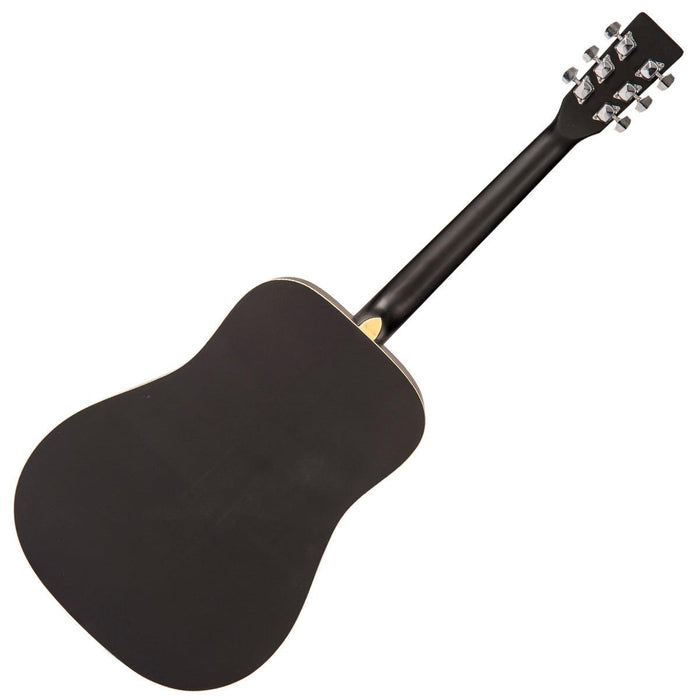 Encore Acoustic Guitar ~ Black - DD Music Geek