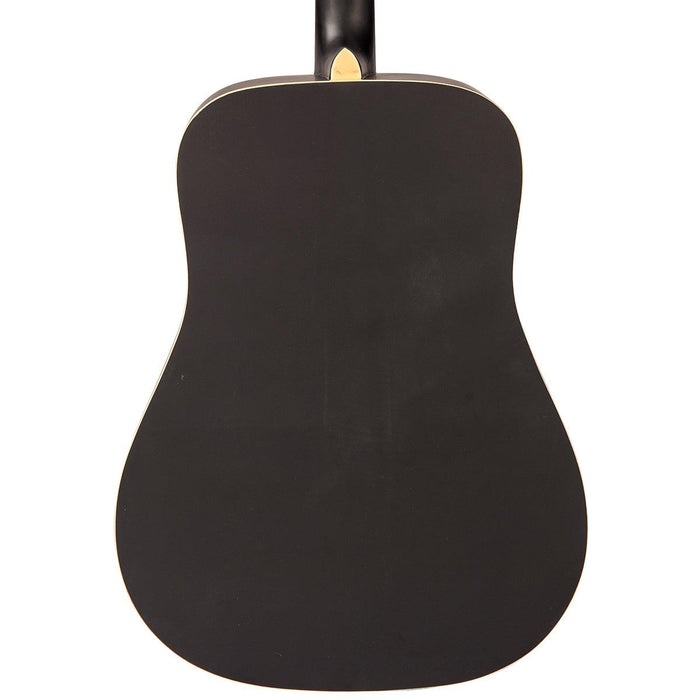 Encore Acoustic Guitar ~ Black - DD Music Geek