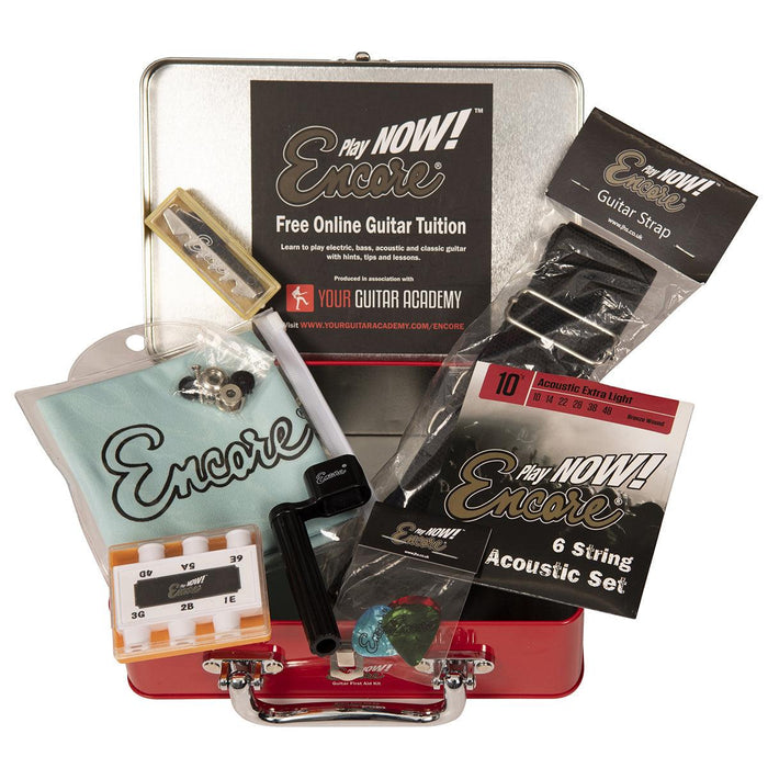 Encore Acoustic Guitar First Aid Kit - DD Music Geek