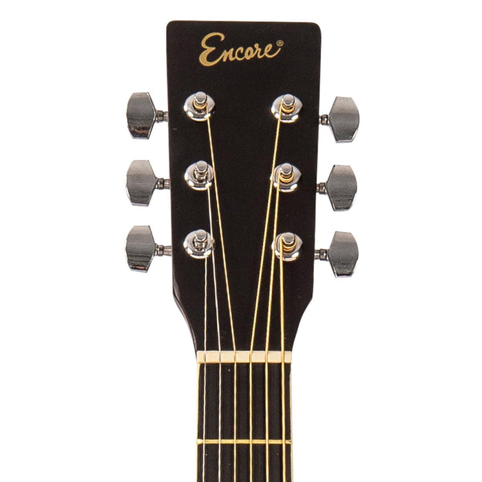 Encore Acoustic Guitar ~ Natural Left Hand - DD Music Geek