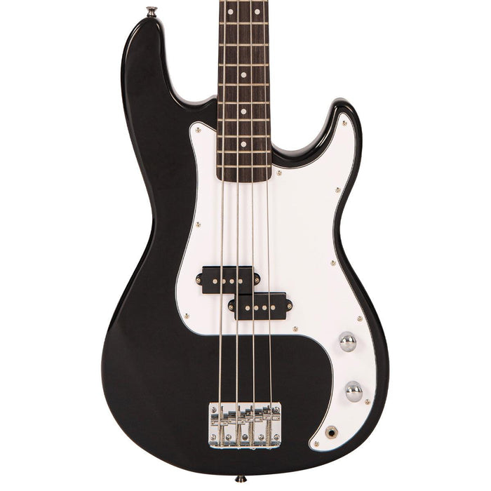 Encore Blaster E40 Bass Guitar ~ Gloss Black - DD Music Geek