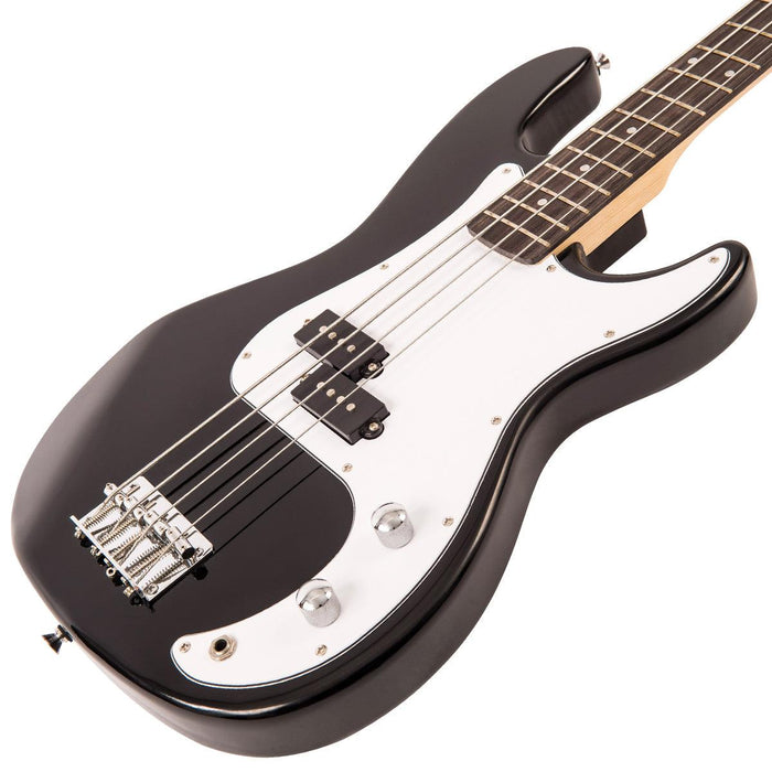 Encore Blaster E40 Bass Guitar ~ Gloss Black - DD Music Geek