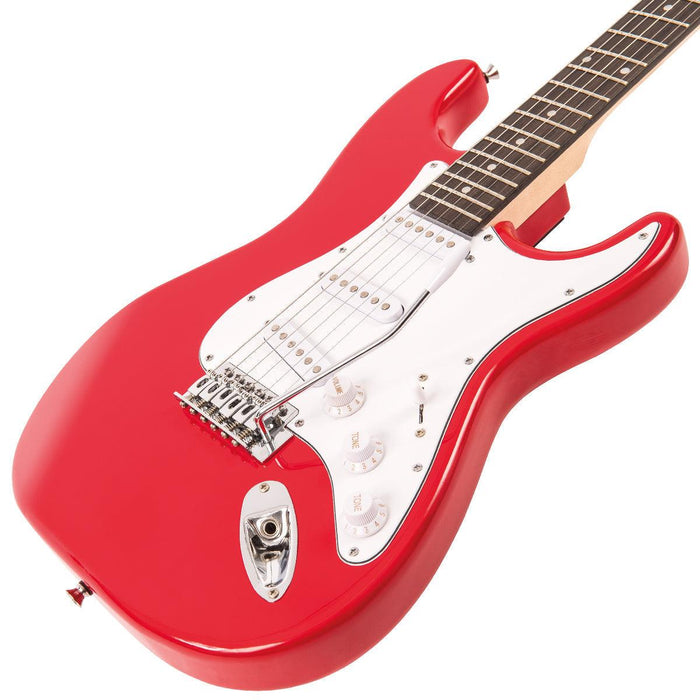 Encore Blaster E60 Electric Guitar ~ Gloss Red - DD Music Geek