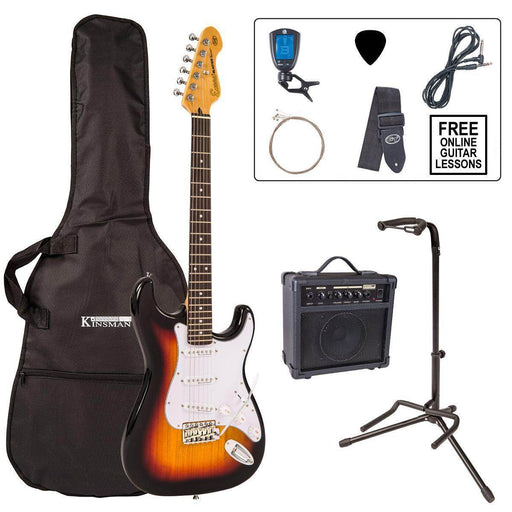 Encore E6 Electric Guitar Pack ~ Sunburst - DD Music Geek