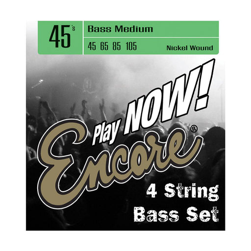 Encore Nickel Wound Bass String Set ~ Medium - DD Music Geek