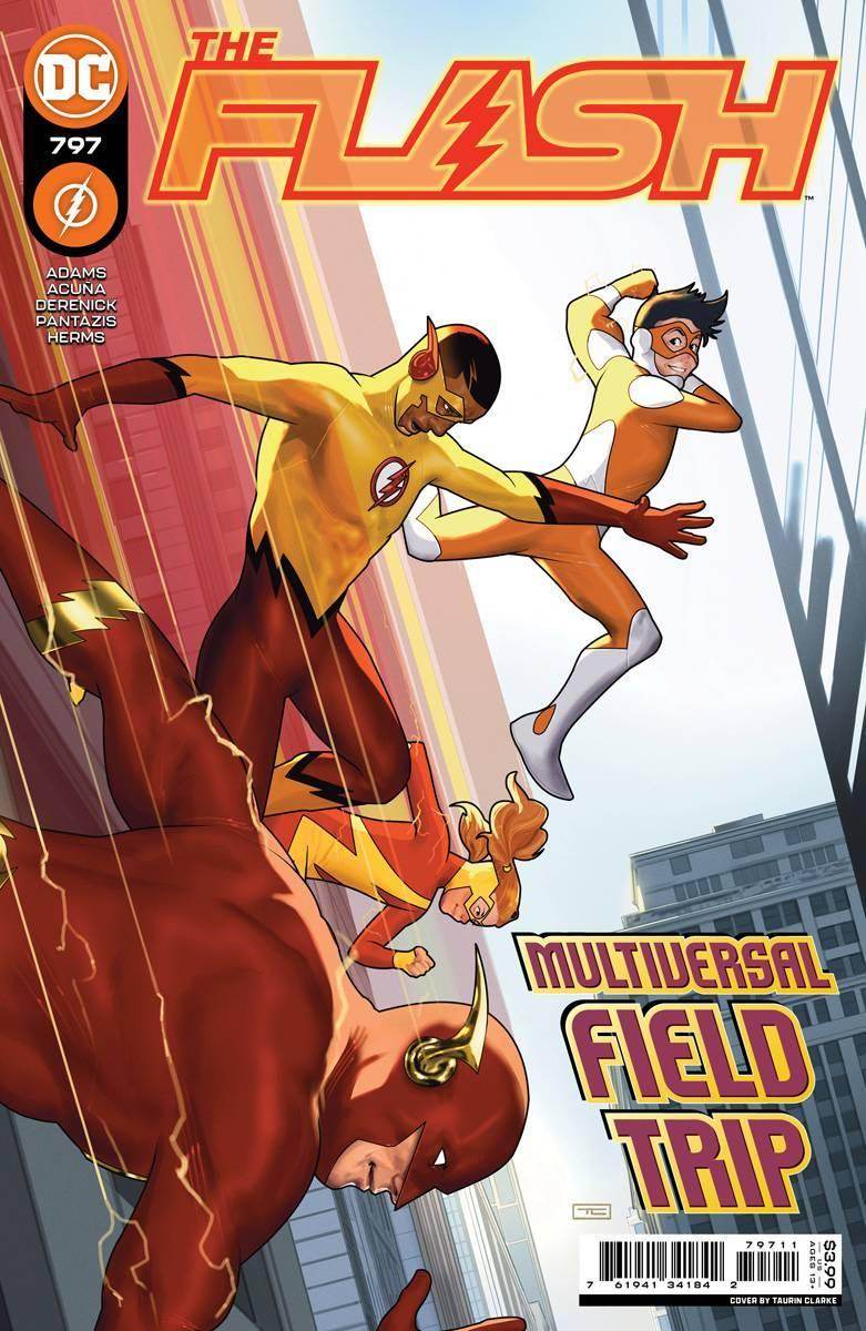 FLASH #797 CVR A TAURIN CLARKE - DD Music Geek