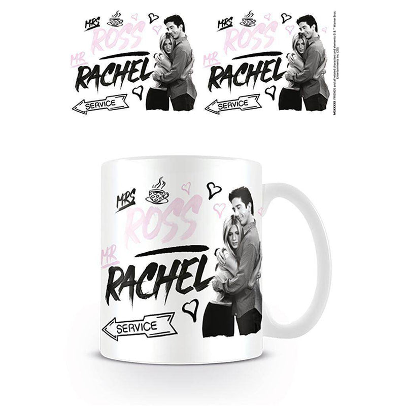 FRIENDS (MRS ROSS MR RACHEL) MUG - DD Music Geek
