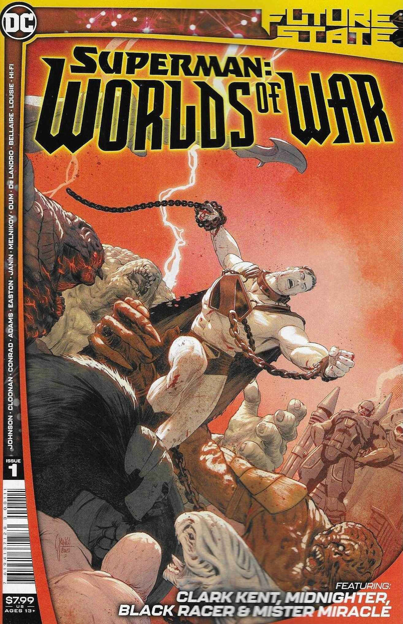 FUTURE STATE SUPERMAN WORLDS OF WAR #1 - DD Music Geek