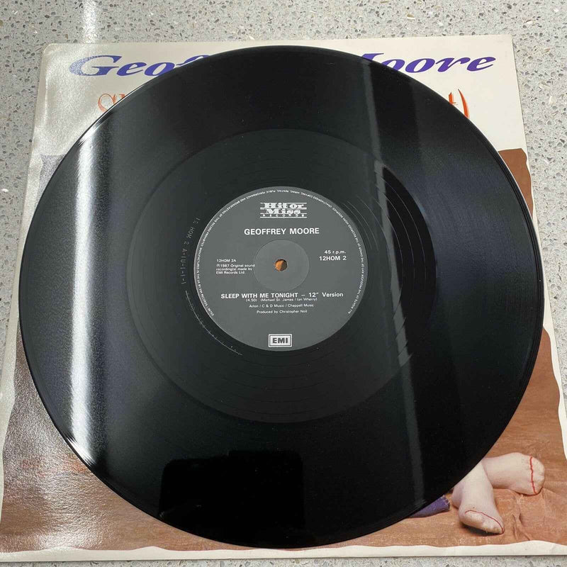 Geoffrey Moore - Sleep With Me (Tonight) (12") M-/VG+ - DD Music Geek
