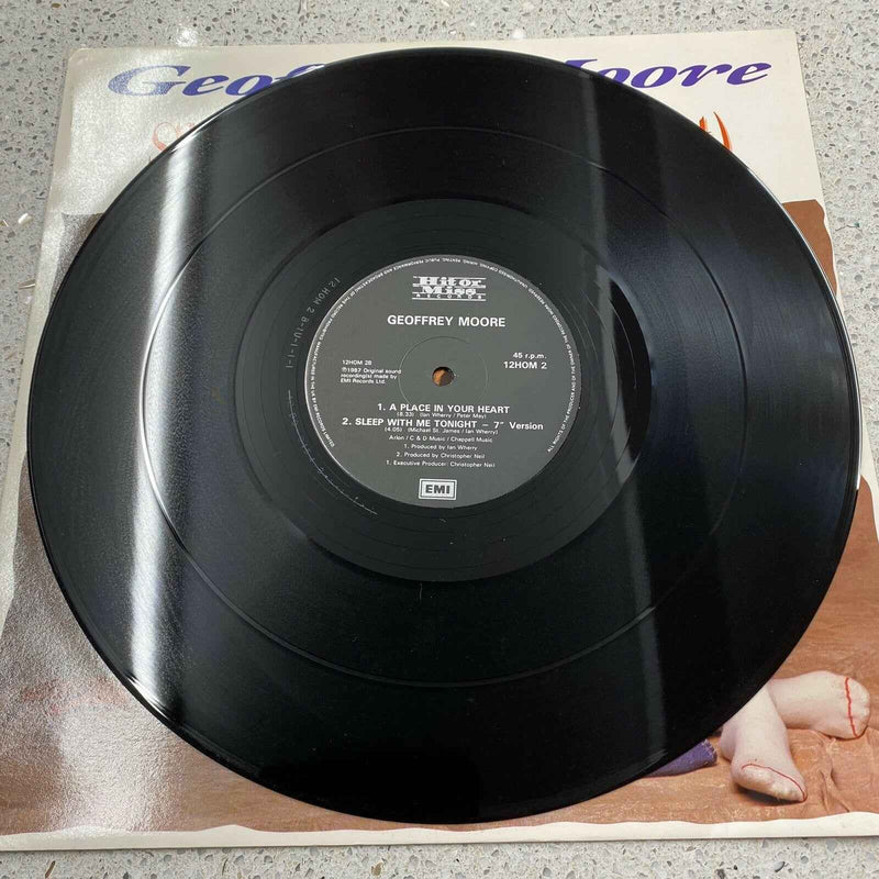 Geoffrey Moore - Sleep With Me (Tonight) (12") M-/VG+ - DD Music Geek