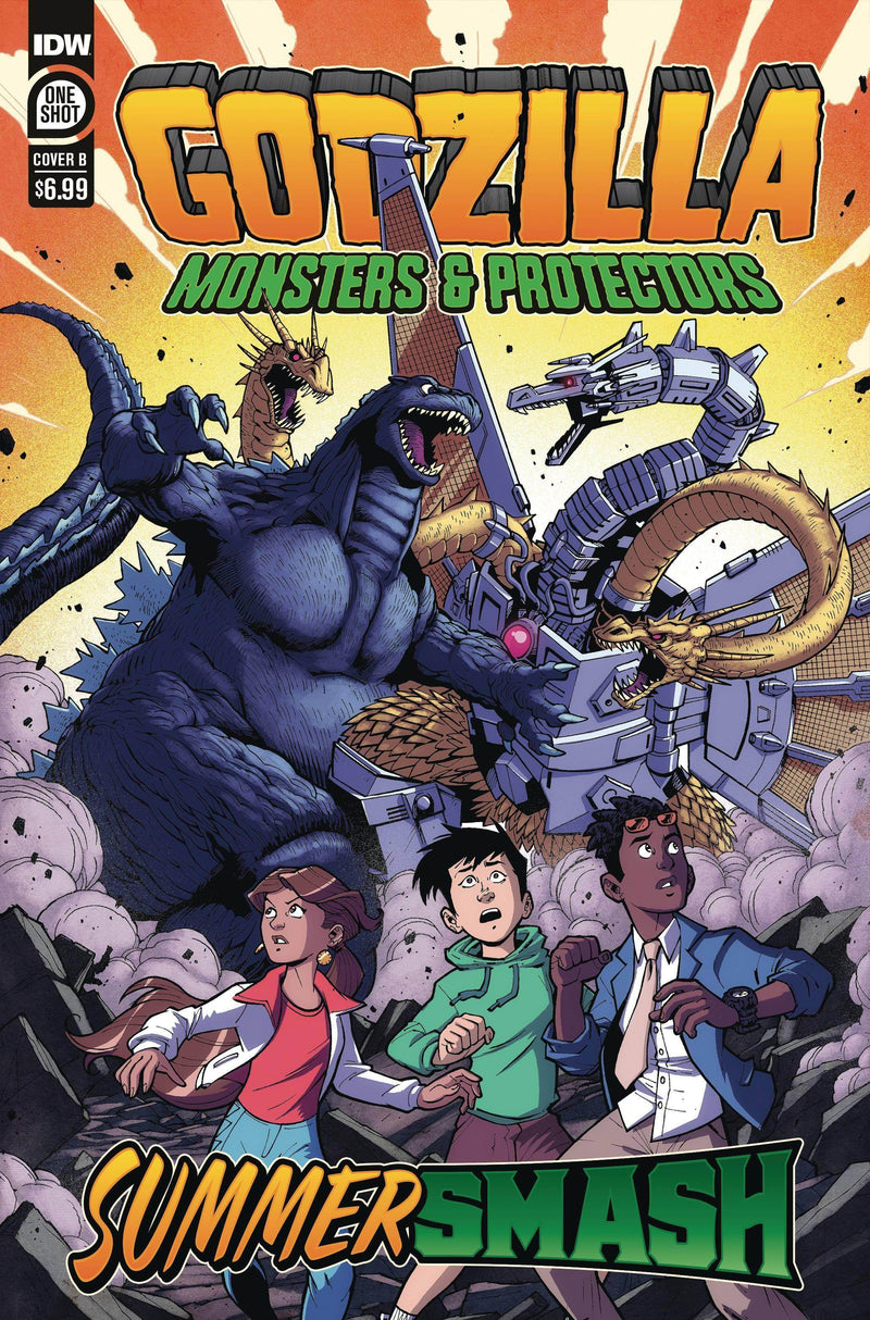 GODZILLA MONSTERS PROTECTORS SUMMER SMASH #1 CVR A SCHOENING - DD Music Geek