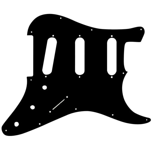 Guitar Tech Scratchplate ~ S-style ~ Black - DD Music Geek