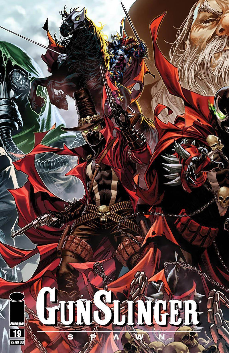 GUNSLINGER SPAWN #19 CVR A BROOKS - DD Music Geek