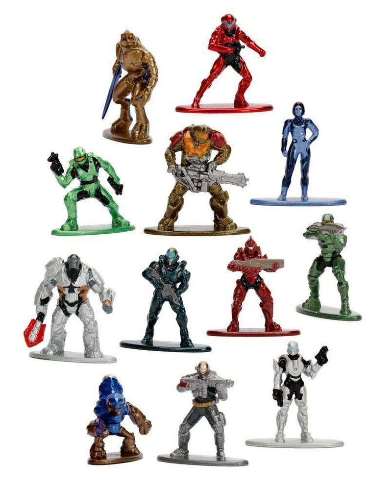 Halo Nano Metalfigs Diecast Mini Figures 4 cm - DD Music Geek
