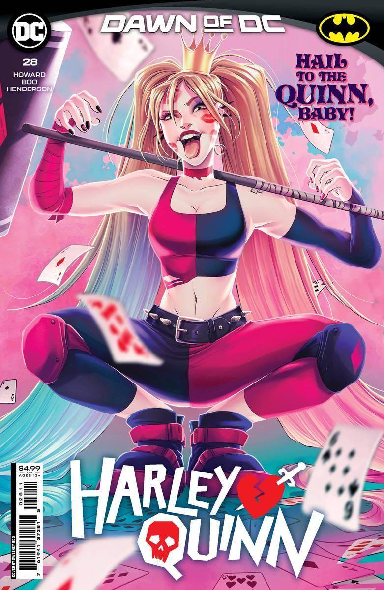 HARLEY QUINN #28 CVR A SWEENEY BOO - DD Music Geek