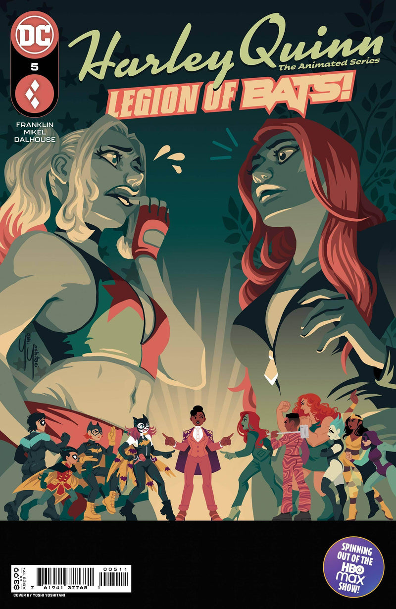 HARLEY QUINN ANIMATED SERIES LEGION BATS #5 (OF 6) CVR A - DD Music Geek