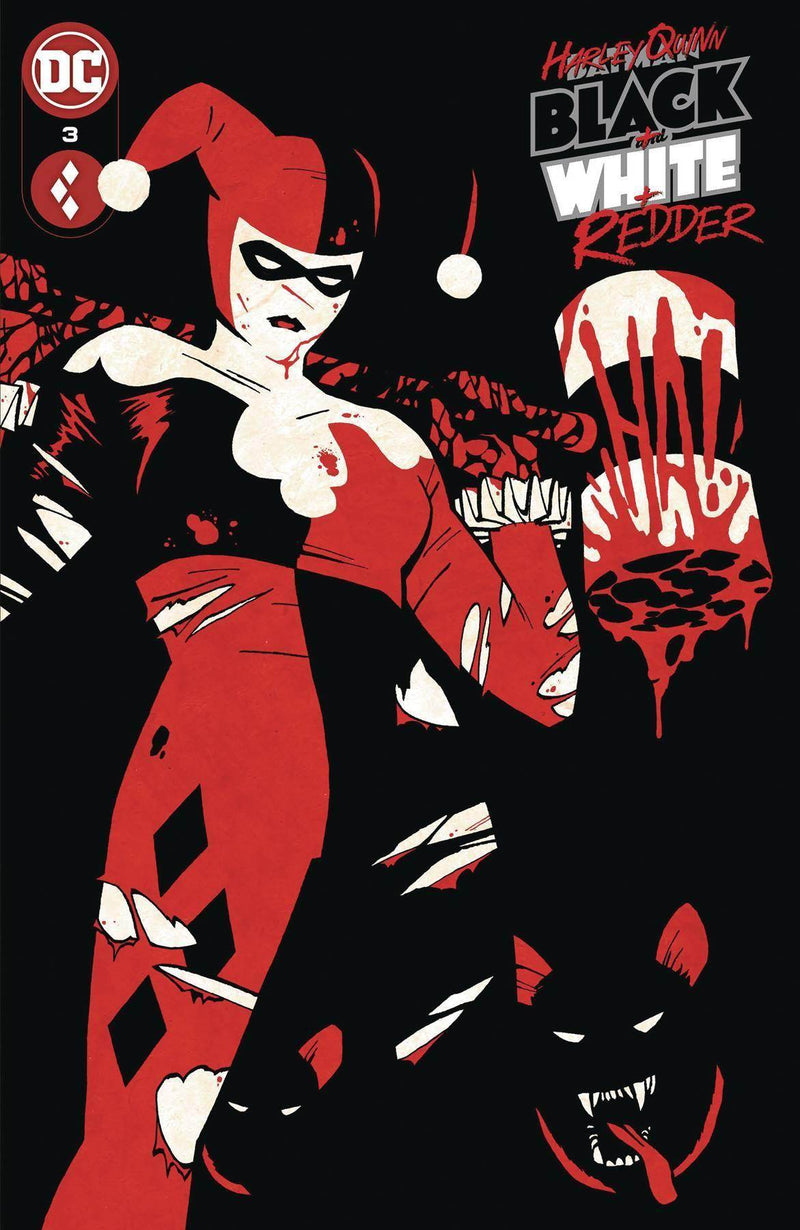 HARLEY QUINN BLACK WHITE REDDER #3 (OF 6) CVR A CLIFF CHIANG - DD Music Geek