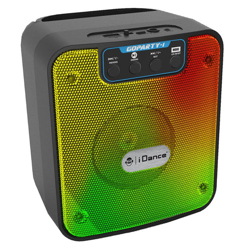 iDance GoParty 1 Rechargeable Bluetooth® Speaker with Disco Lights ~ 5W - DD Music Geek