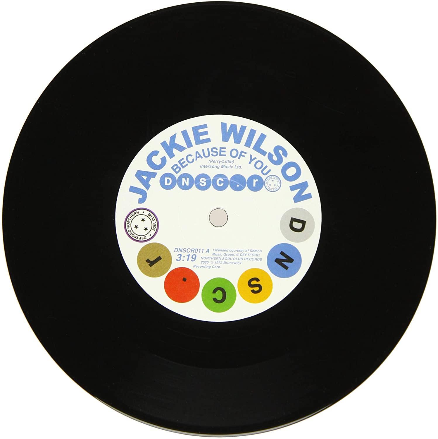 Jackie Wilson & Doris & Kelley: Because Of You/You Don't Have To Worry [7" VINYL] - DD Music Geek