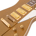 Joe Doe 'Gas Jockey' Electric Guitar by Vintage ~ Sparkling Gold Sand with Case - DD Music Geek