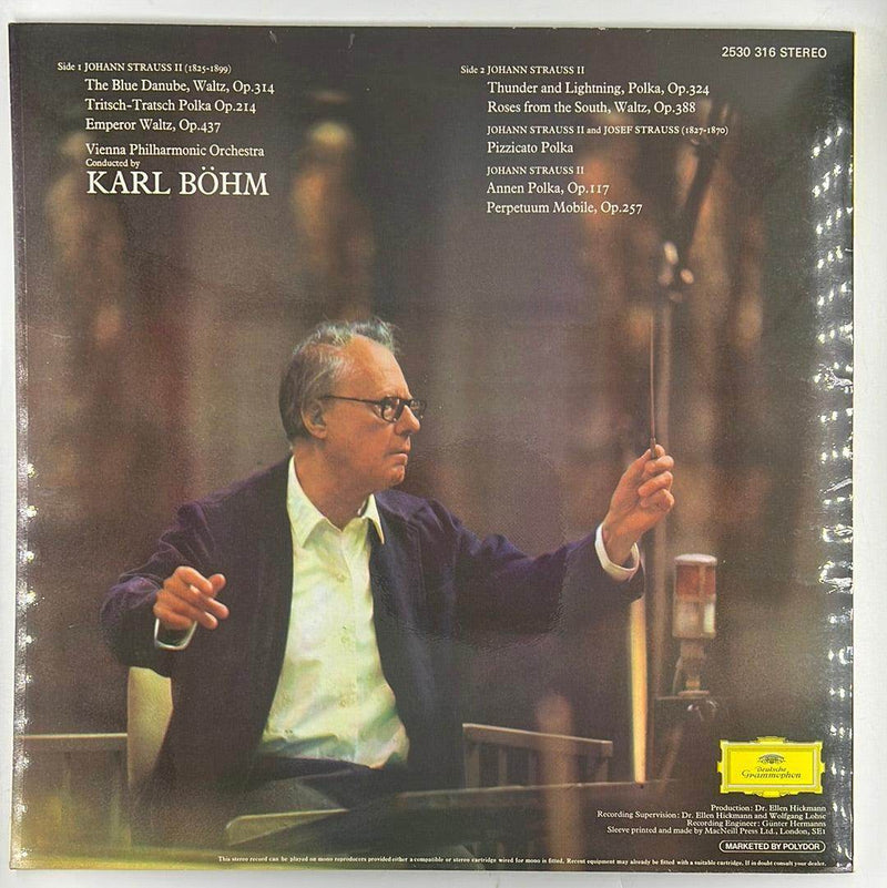 Johann Strauss & Josef Strauss: Emperor Waltz - Kaiserwalzer [PREOWNED VINYL] M-/M- - DD Music Geek