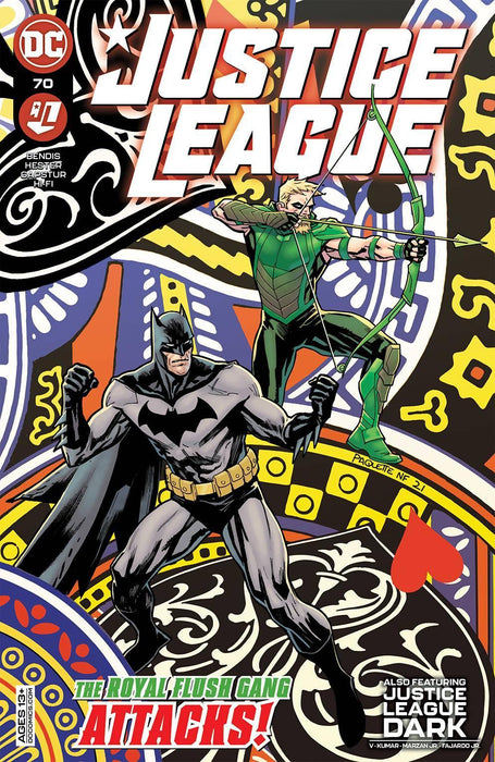 JUSTICE LEAGUE #70 CVR A PAQUETTE - DD Music Geek