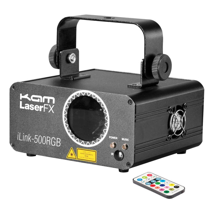 Kam iLink 500RGB Laser Light ~ 300mW Multi-Colour - DD Music Geek
