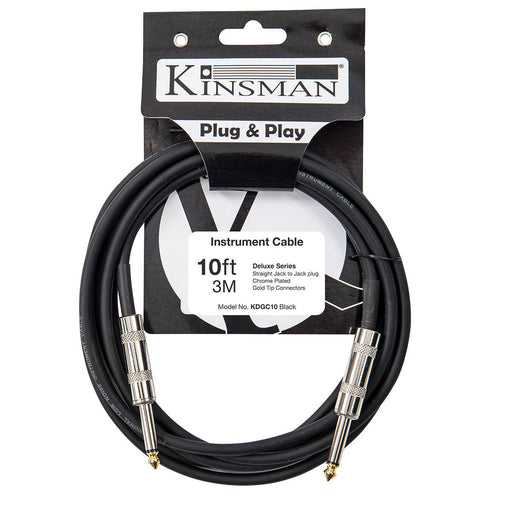 Kinsman Deluxe Instrument Cable ~ 10ft/3m - DD Music Geek
