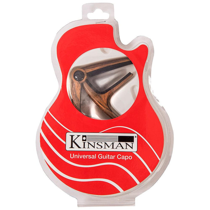 Kinsman Guitar Capo ~ Multi Sapele - DD Music Geek